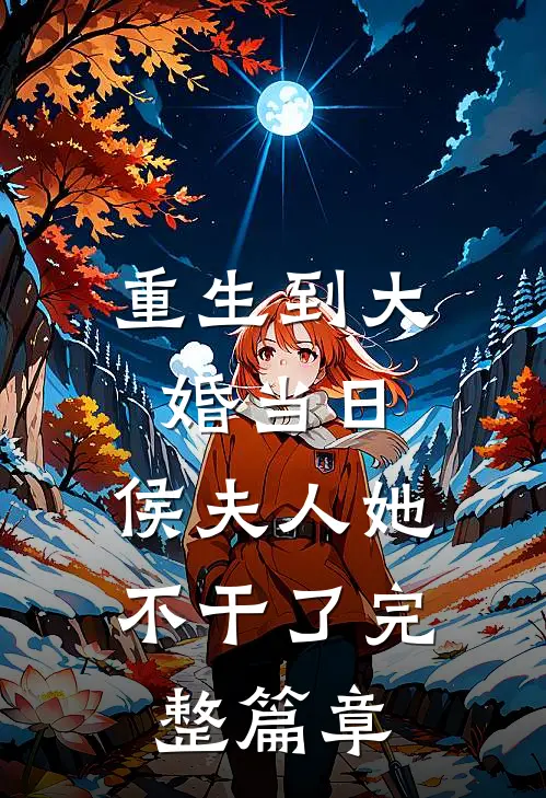 重生到大婚当日,侯夫人她不干了完整篇章