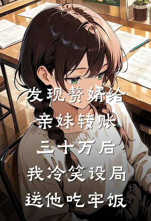 发现赘婿给亲妹转账三十万后，我冷笑设局送他吃牢饭