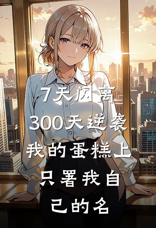 7天闪离，300天逆袭：我的蛋糕上，只署我自己的名