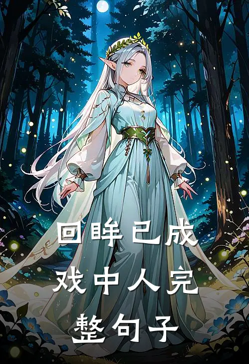 回眸已成戏中人完整句子