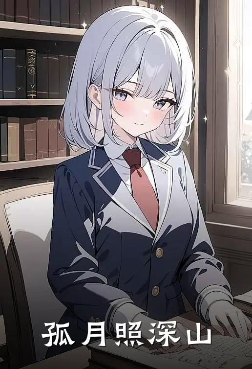 孤月照深山