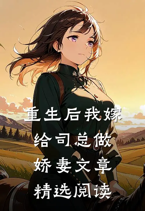 重生后我嫁给司总做娇妻文章精选阅读