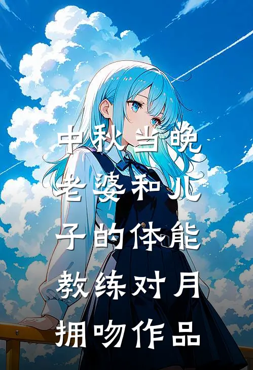 中秋当晚，老婆和儿子的体能教练对月拥吻作品