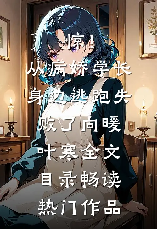 惊！从病娇学长身边逃跑失败了向暖叶寒全文目录畅读热门作品
