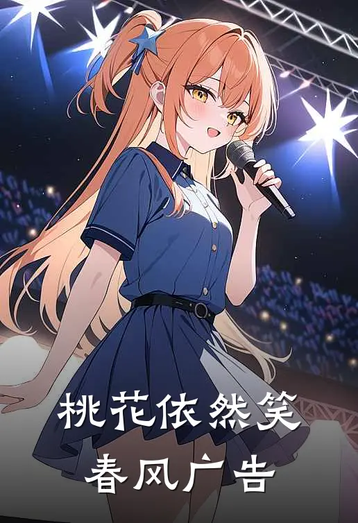 桃花依然笑春风广告