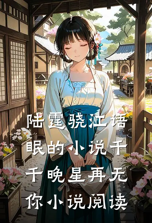 陆霆骁江语眠的小说千千晚星再无你小说阅读