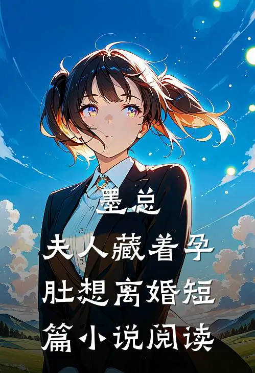 墨总，夫人藏着孕肚想离婚短篇小说阅读