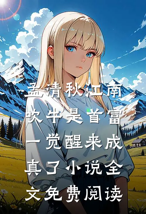 孟清秋江南吹牛是首富，一觉醒来成真了小说全文免费阅读