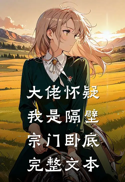 大佬怀疑我是隔壁宗门卧底完整文本