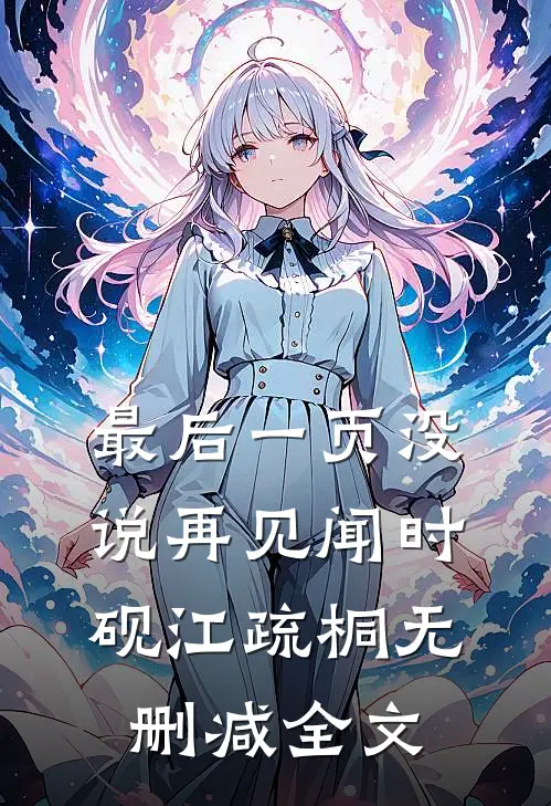 最后一页没说再见闻时砚江疏桐无删减全文