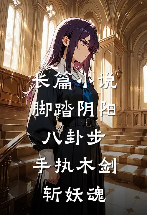 长篇小说脚踏阴阳八卦步，手执木剑斩妖魂