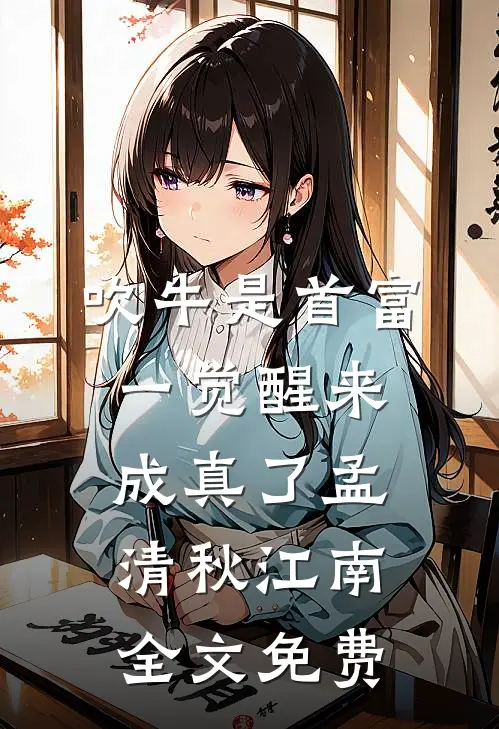 吹牛是首富，一觉醒来成真了孟清秋江南全文免费