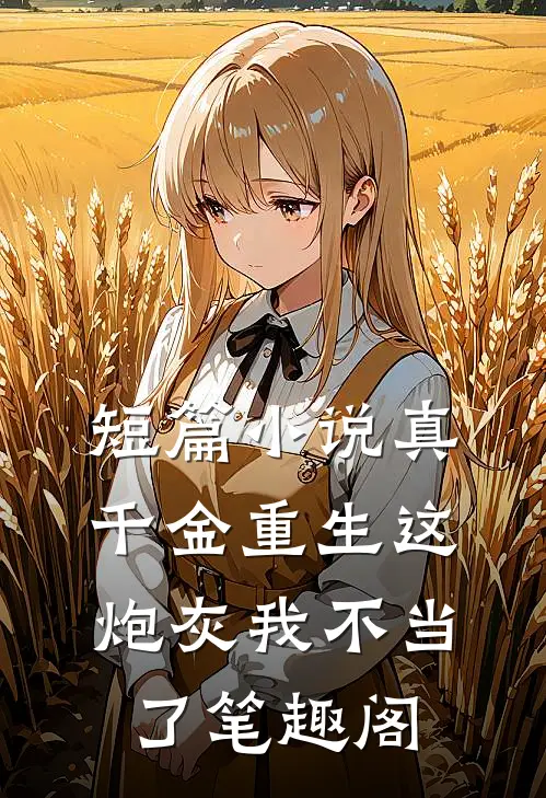 短篇小说真千金重生这炮灰我不当了笔趣阁