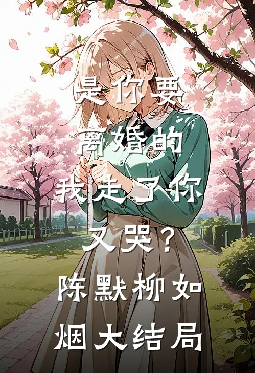 是你要离婚的，我走了你又哭？陈默柳如烟大结局