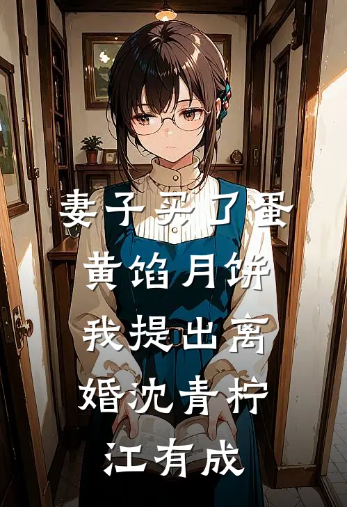 妻子买了蛋黄馅月饼，我提出离婚沈青柠江有成