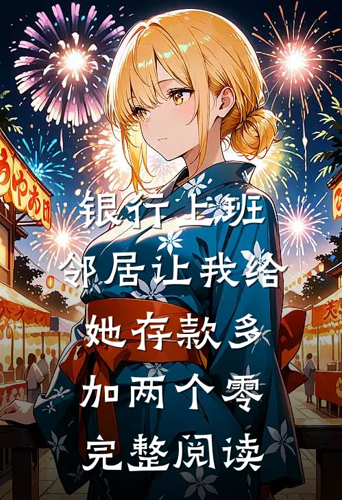 银行上班，邻居让我给她存款多加两个零完整阅读