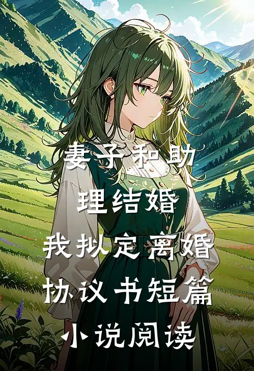 妻子和助理结婚，我拟定离婚协议书短篇小说阅读
