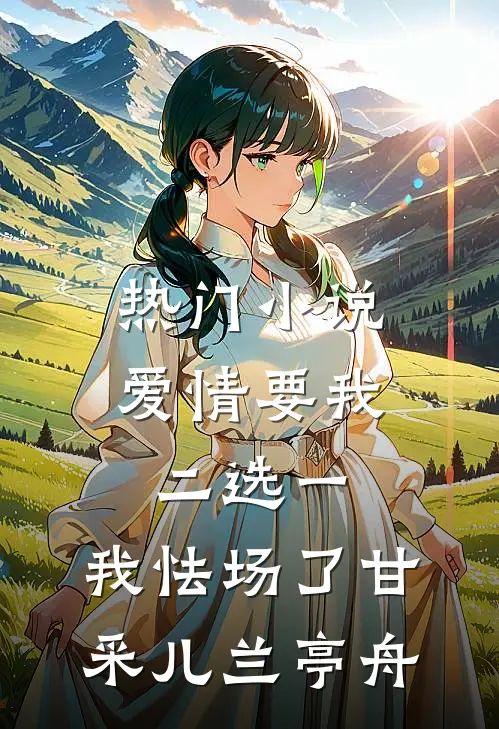 热门小说爱情要我二选一，我怯场了甘采儿兰亭舟
