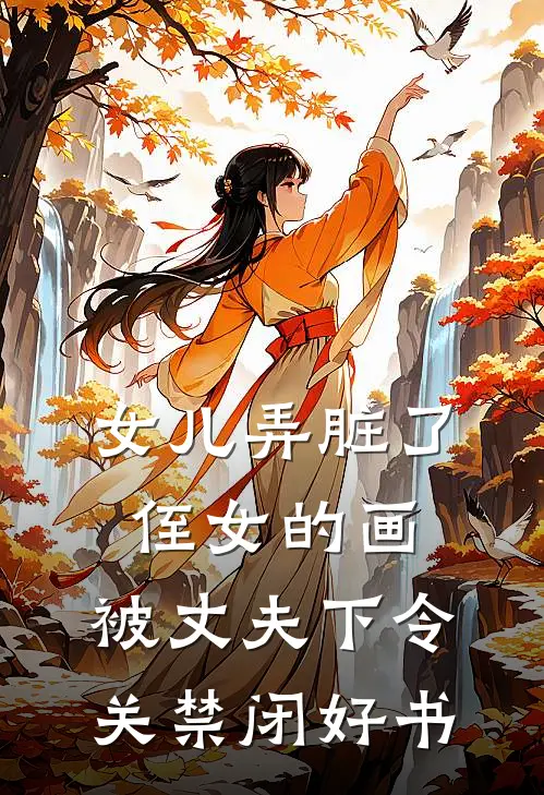 女儿弄脏了侄女的画，被丈夫下令关禁闭好书