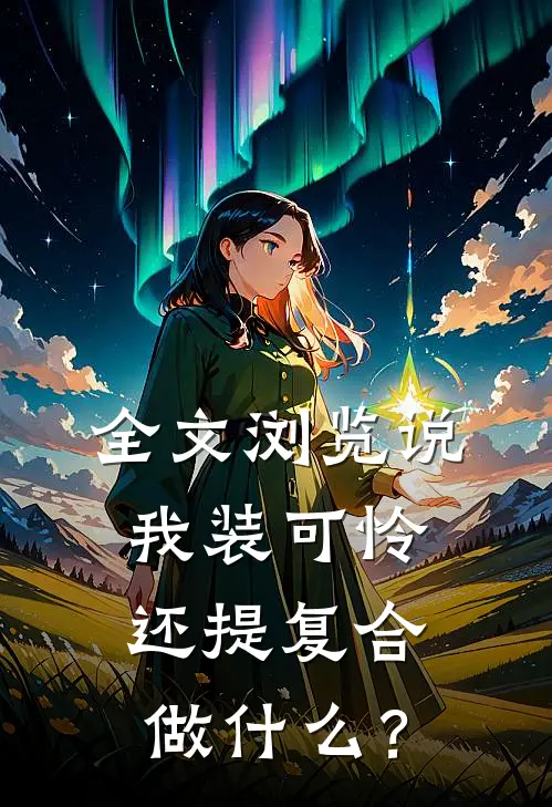 全文浏览说我装可怜，还提复合做什么？