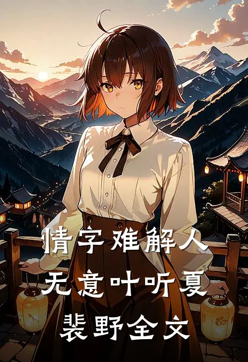 情字难解人无意叶听夏裴野全文
