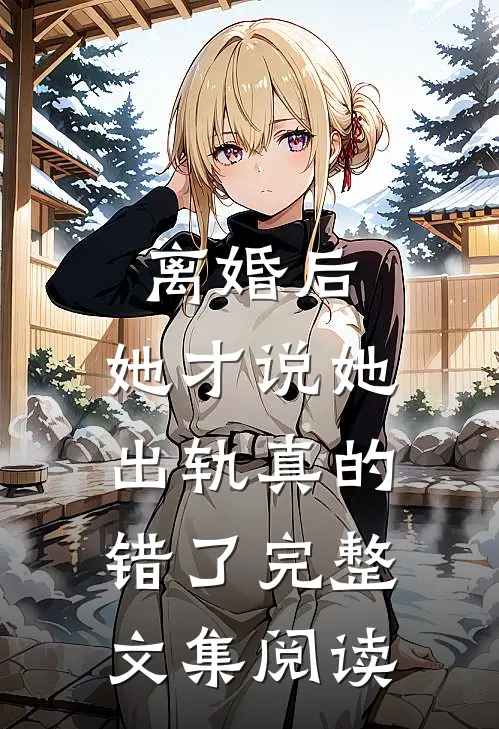 离婚后，她才说她出轨真的错了完整文集阅读