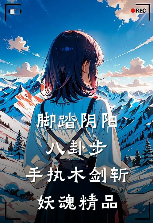 脚踏阴阳八卦步，手执木剑斩妖魂精品